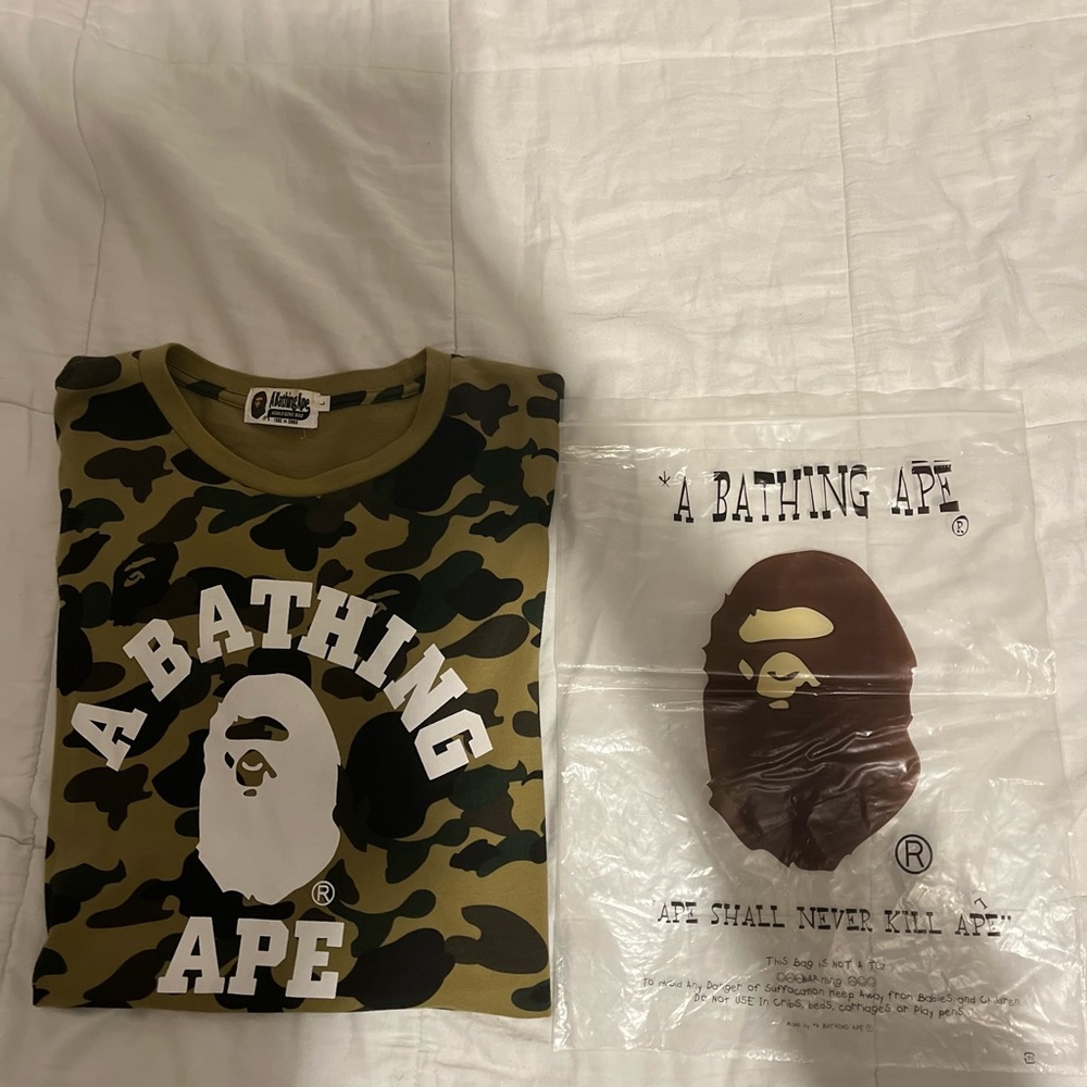 A Bathing Ape Camouflage T-Shirt